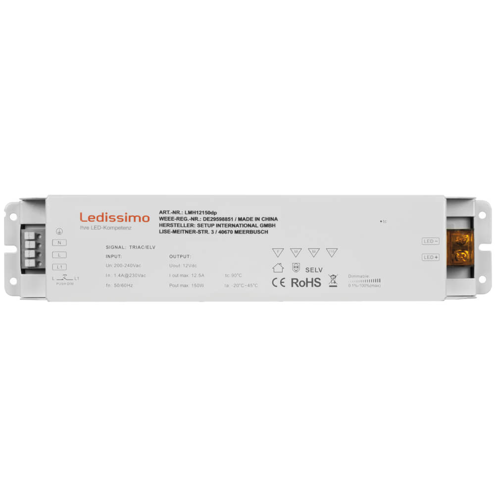 LED-Netzteil, 12V-DC/150W