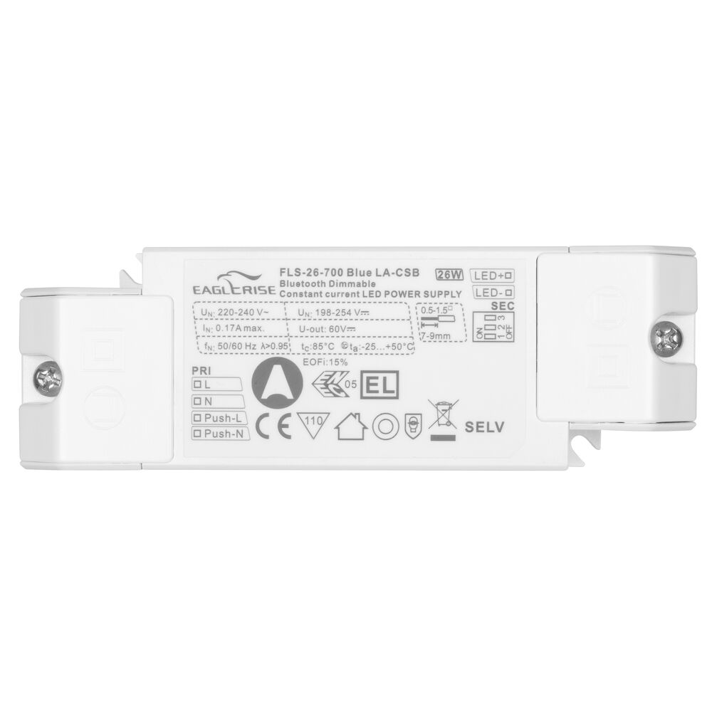 LED-Treiber, Konstantstrom 37 - 52V/150 - 700mA, max. 26W, PWM-dimmbar, Casambi