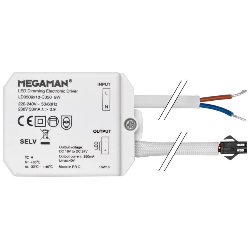 LED-Treiber, Konstantstrom 16 - 21V/350mA, max. 9W