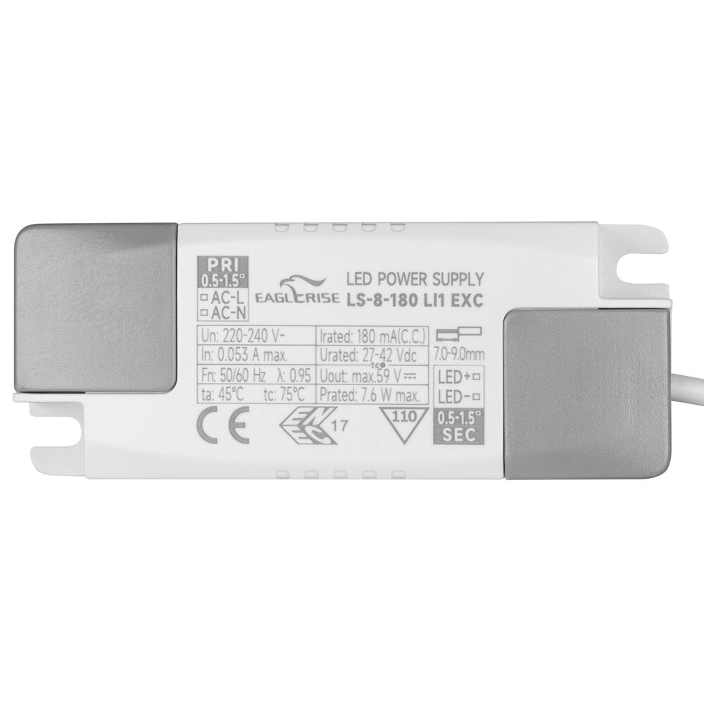 LED-Treiber, f�r Downlight 6W, 180 mA, Konstantstrom