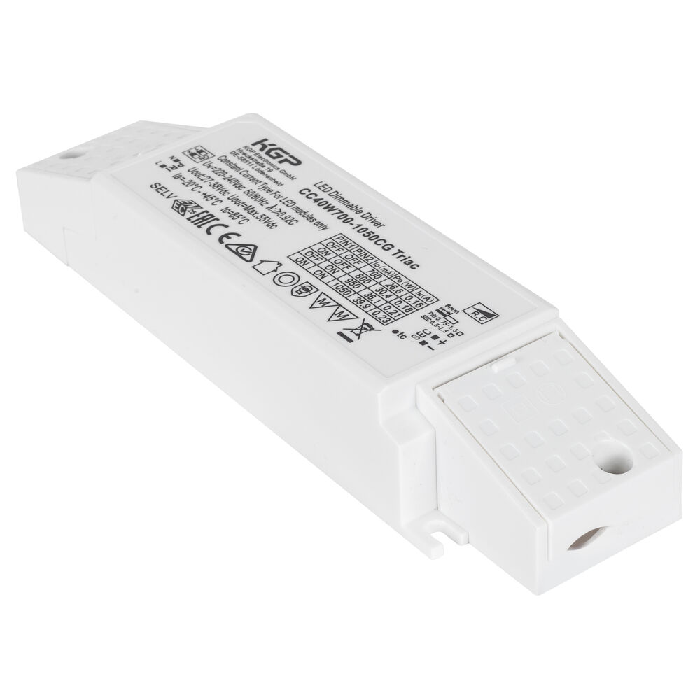 LED-Treiber, Triac, Phasenanschnitt/-abschnitt dimmbar, 700 - 1.050 mA, 25 - 40W, 4.000 - 5.950 lm, Konstantstrom Bild 2