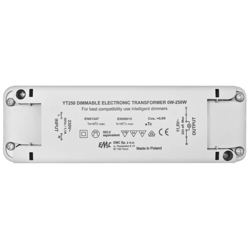 elektronischer NV- Sicherheitstrafo, 230V/11,5V/0-250W