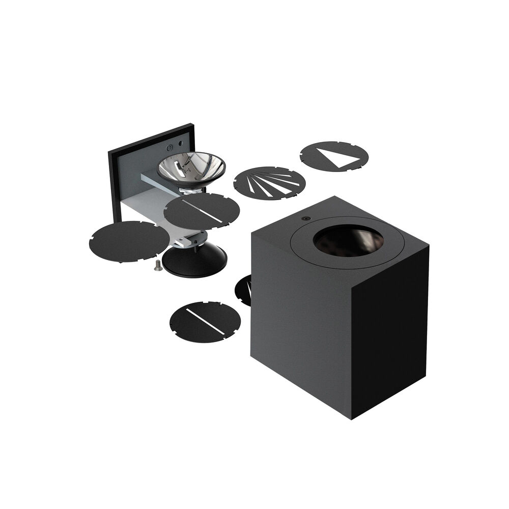 Auenwandleuchte,  CANTO KUBI 2,  LED/12W Bild 6