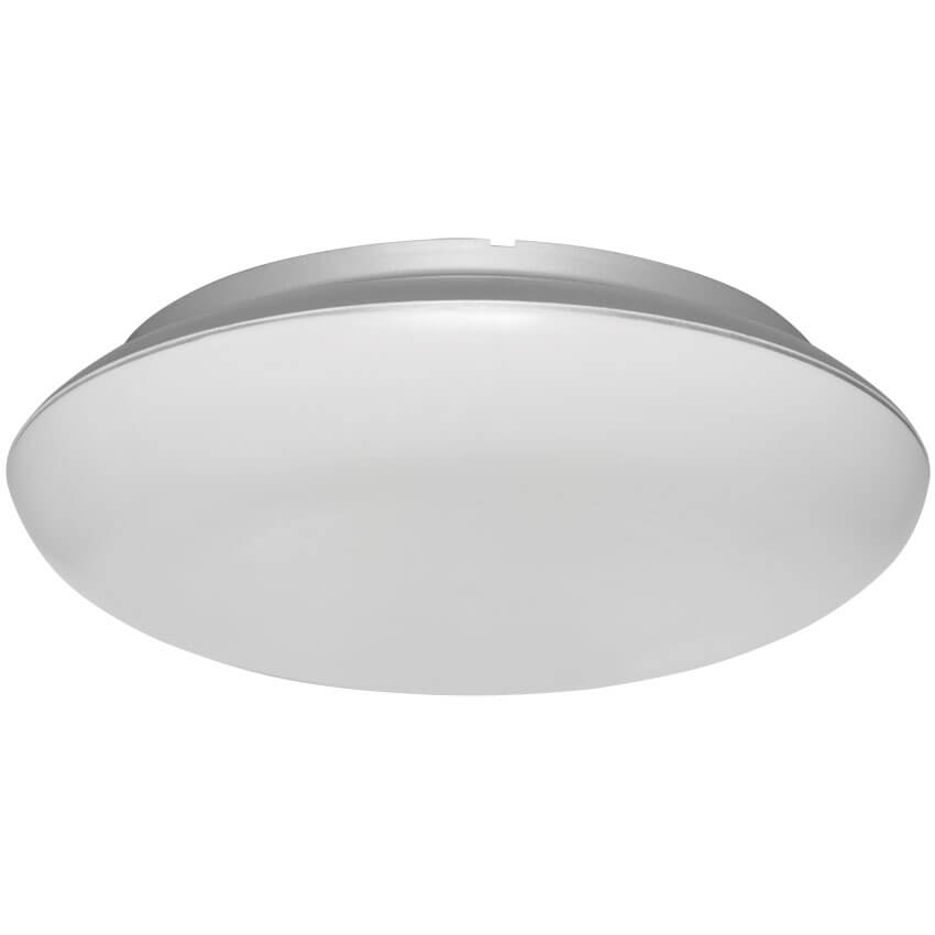 LED-Sensorleuchte, DL VARIO QUATTRO PRO LED SILBER, LED/14W, 4000K, 1.430 lm, IR-Sensor,  310