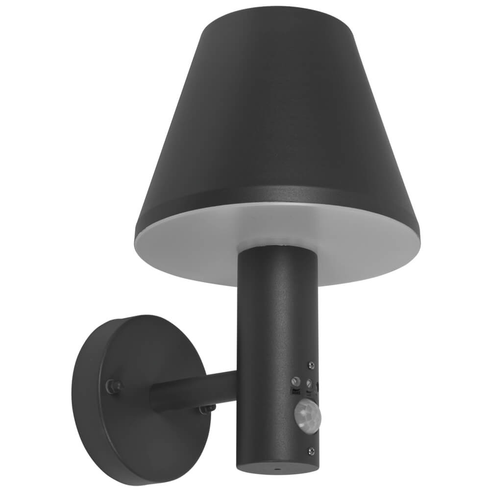 Auenwandleuchte, TROF, LED/7W, mit IR-Sensor