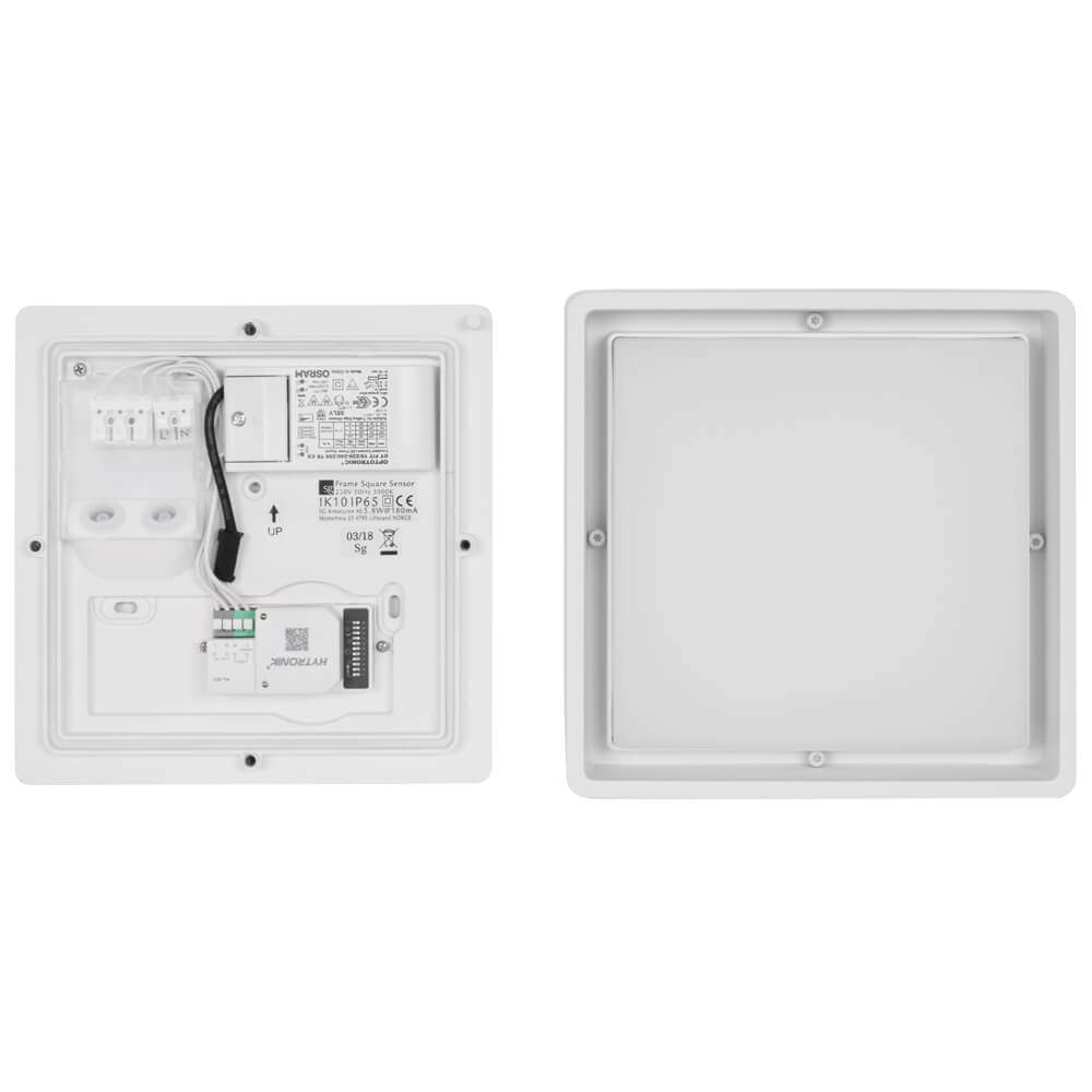 Auenwandleuchte, FRAME SQUARE, LED/6W, mit HF-Sensor Bild 3