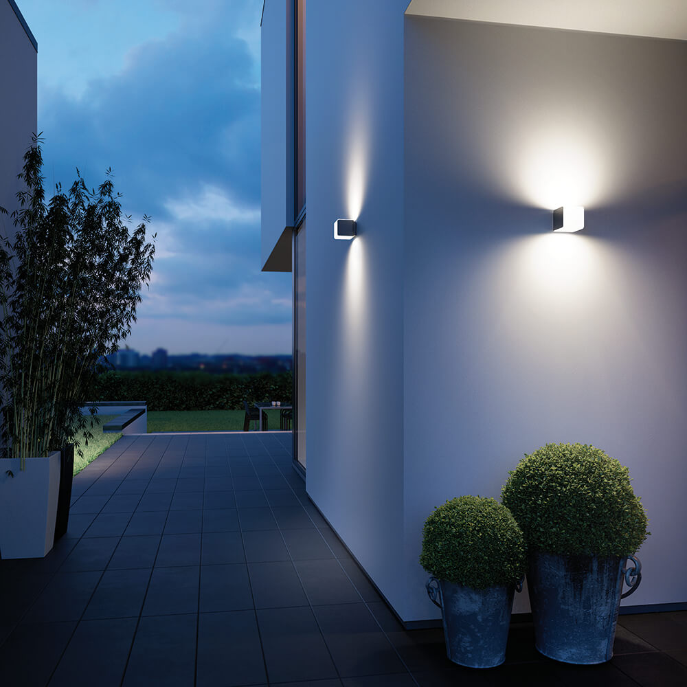 LED-Auenwandleuchte, LED/9,5W, mit HF-Sensor, mit Bluetooth Bild 2
