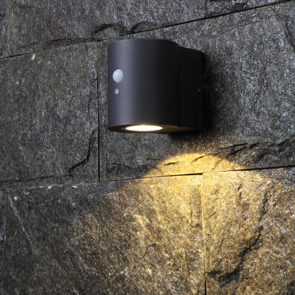 LED-Solarwandleuchte, LED/1W, mit IR-Sensor Bild 2