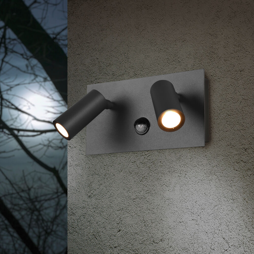 Auenwandleuchte, TUNGA, 2 x LED/4W, mit Bewegungsmelder Bild 3