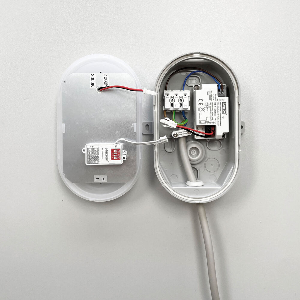 Sensor-Kellerleuchte, ZELLA NEO, LED/8W, 620/800 lm, 3000/4000K, HF-Sensor Bild 4