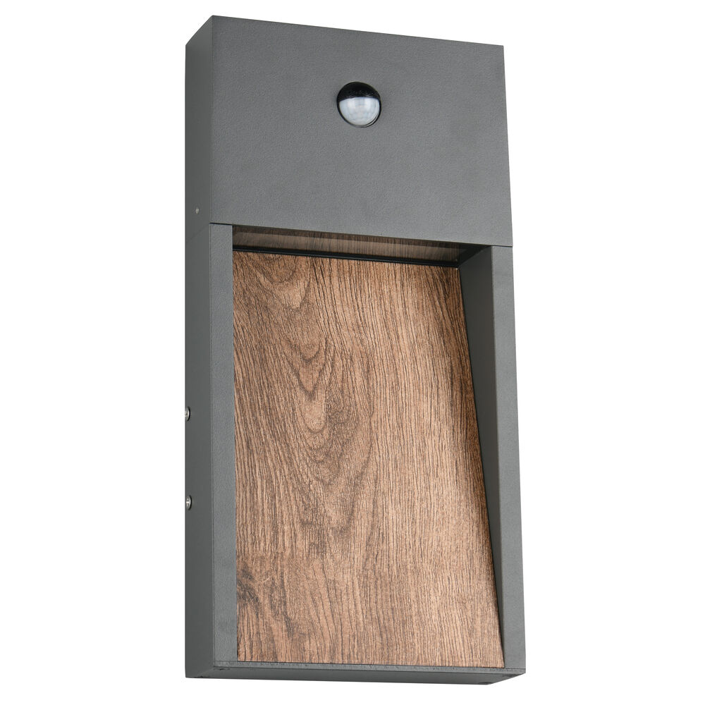 Auenwandleuchte, SALMON, LED/11W, 1.200 lm, 3000K, mit IR-Sensor