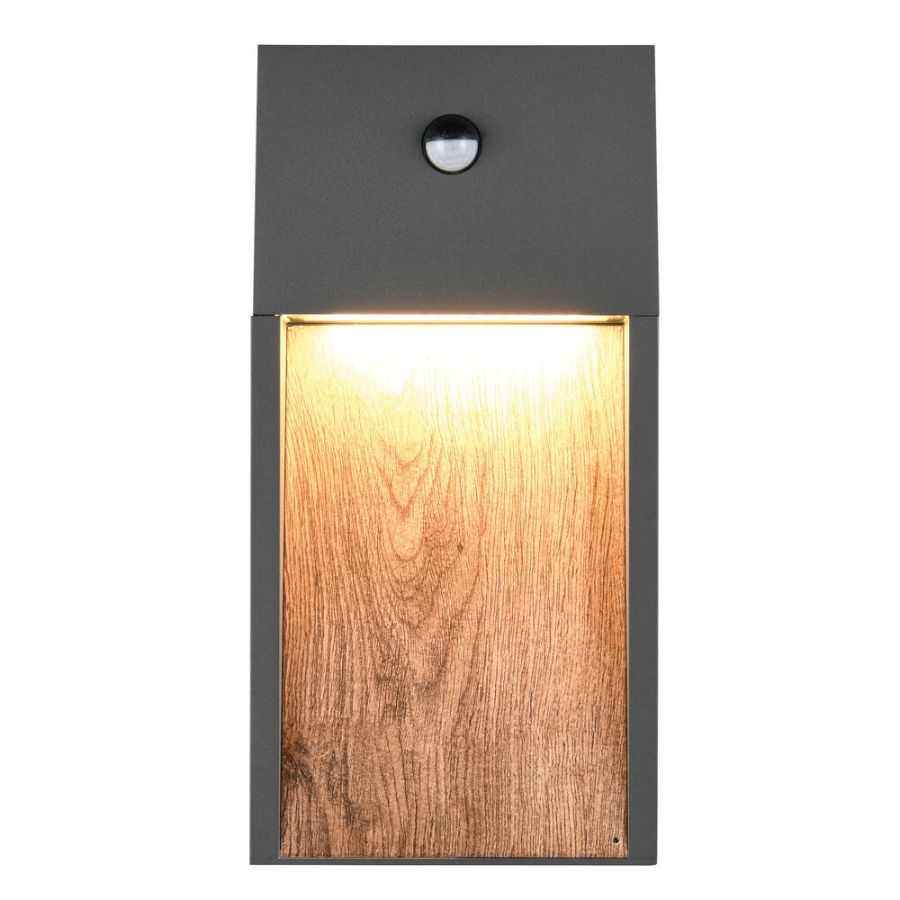 Auenwandleuchte, SALMON, LED/11W, 1.200 lm, 3000K, mit IR-Sensor Bild 4