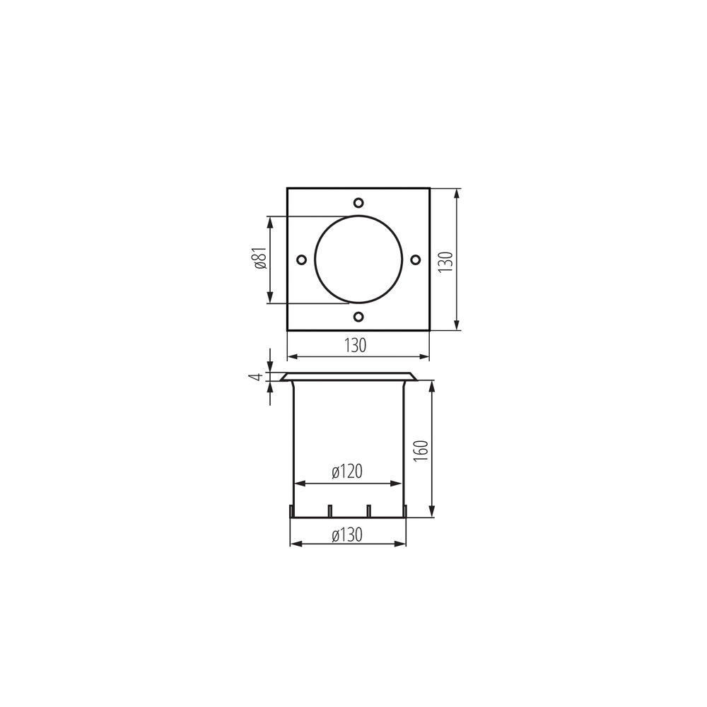 Erdeinbaustrahler, 1 x GU10/7W Bild 9