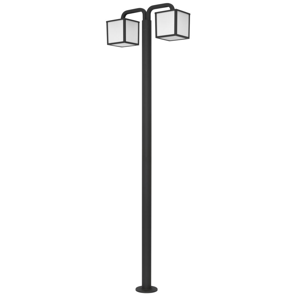 Auenstandleuchte, CUBANGO, 2 x E27/15W, inkl. LED-Leuchtmittel