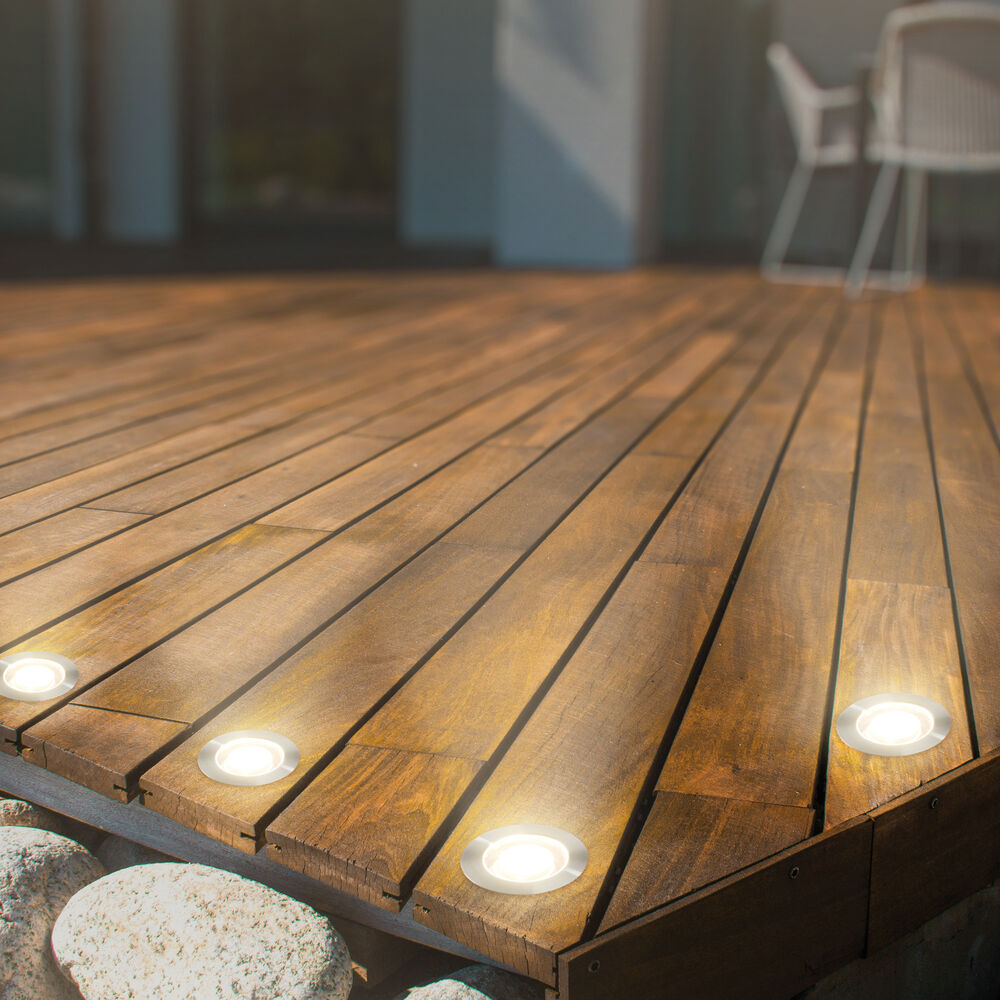 Terrasseneinbauleuchte, CONNECT TO SHINE, KEBONY, LED/0,6W, 40 lm, 3000K, 3er-Set Bild 2