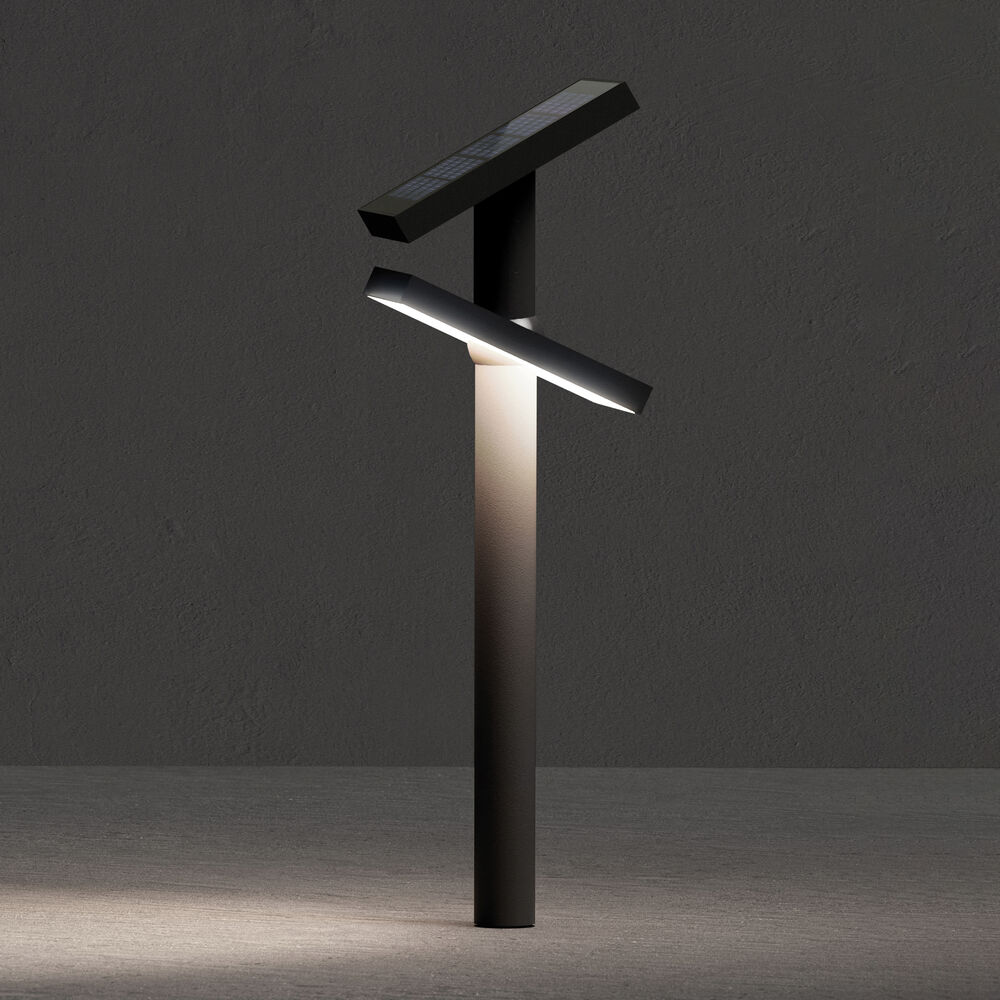Solar-Standleuchte, HELIOSTEPPER, LED/2,2W, 170 lm, 3000K Bild 3