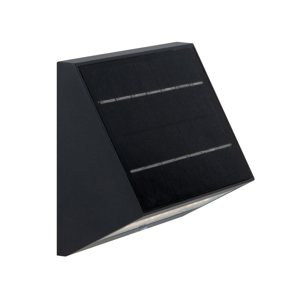 Solar-Wandleuchte, ECOSTEP, LED/2,2W, 200 lm, 3000K Bild 2