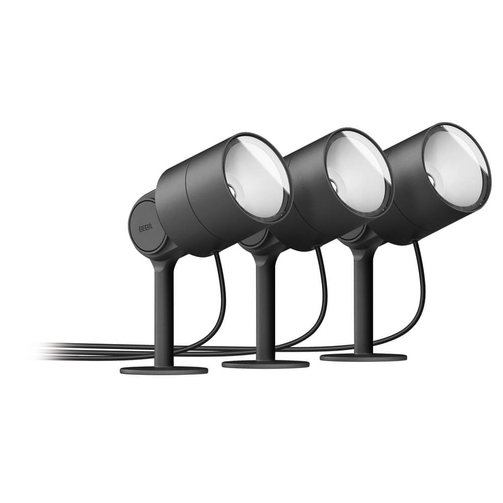 LED-Mini-Außenstrahler mit Erdspieß, 3er-Set, LED/14W Bild 3