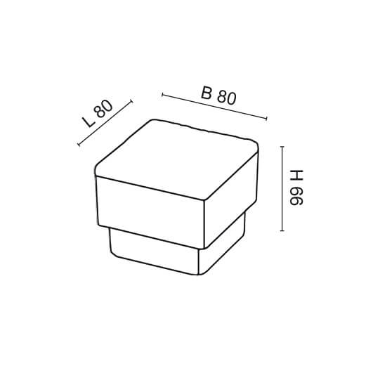 LED-Pflastersteinleuchte,  LED/0,8W, 6000K Bild 3