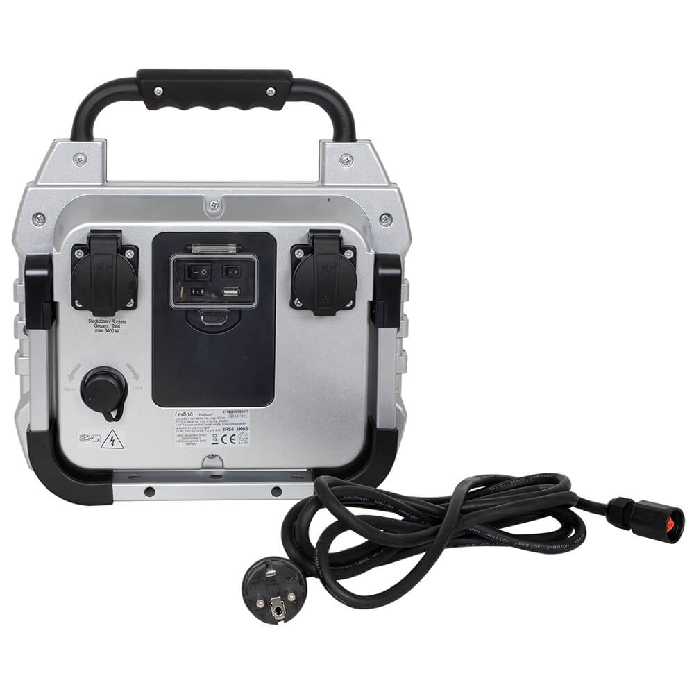 Akku-Arbeitsleuchte, KALKUM, LED/60W, 4.800 lm, 6500K Bild 3