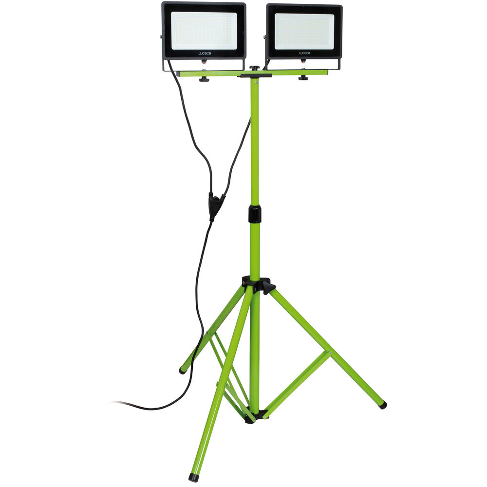 LED-Arbeitsleuchte, SLIMLINE TWIN TRIPOD WORK LIGHT, LED/150W, 14.000 lm, 6500K