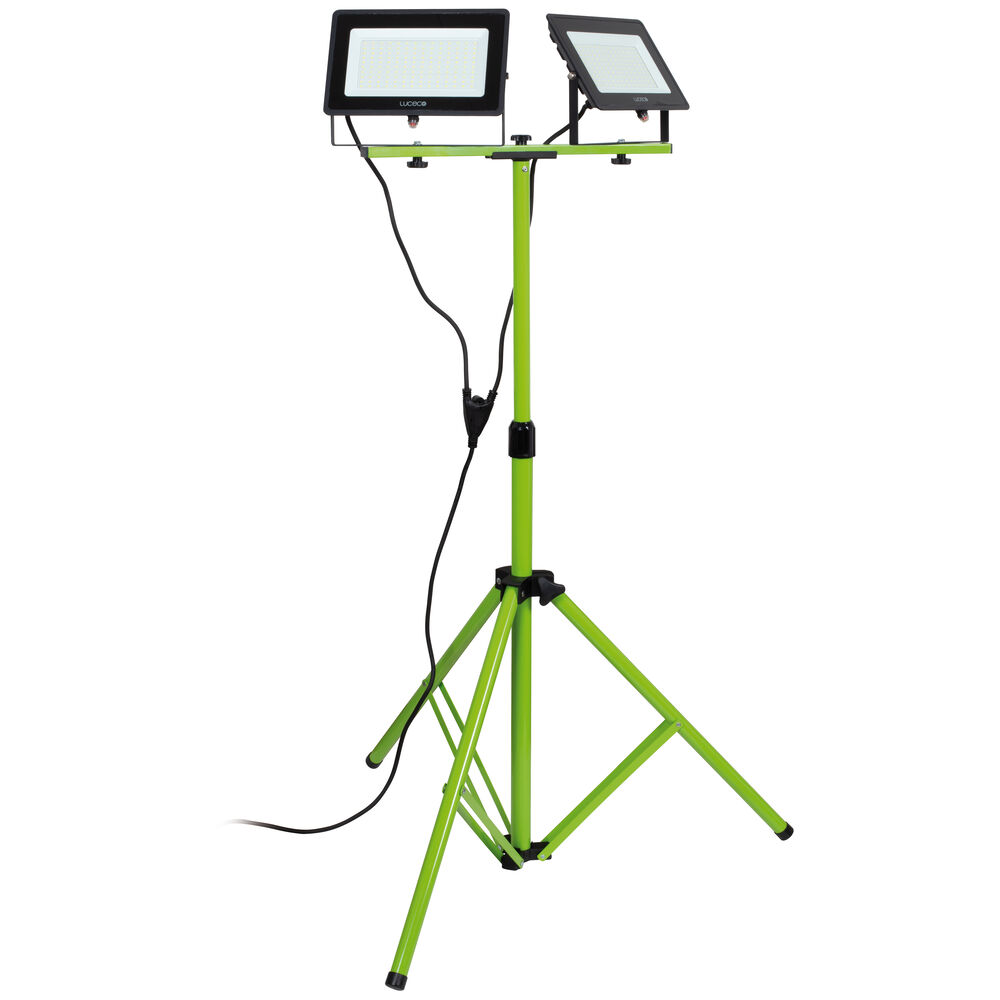 LED-Arbeitsleuchte, SLIMLINE TWIN TRIPOD WORK LIGHT, LED/150W, 14.000 lm, 6500K Bild 2