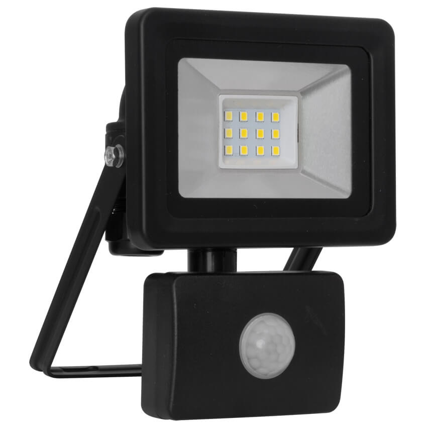 Auenstrahler, LED/10W/1.100 lm, 4000K, mit IR-Sensor