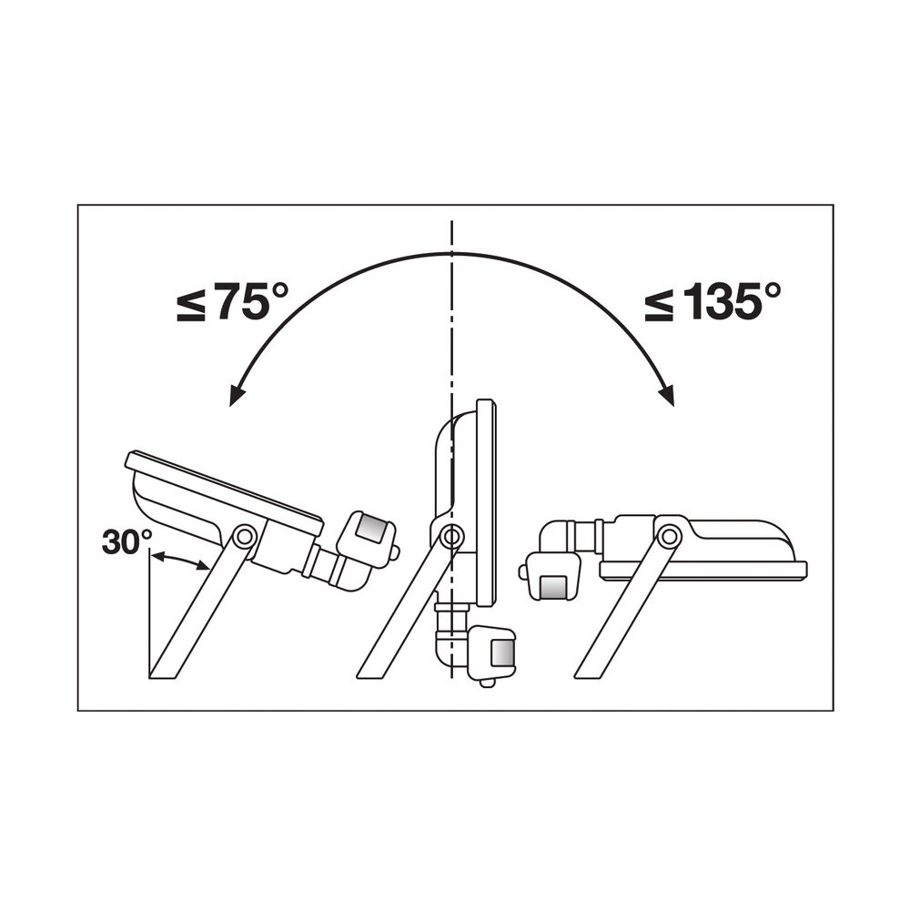 Auenstrahler, FLOODLIGHT SENSOR, GEN4, LED/11W - 41W, Leistung umschaltbar (Multi Select) Bild 8