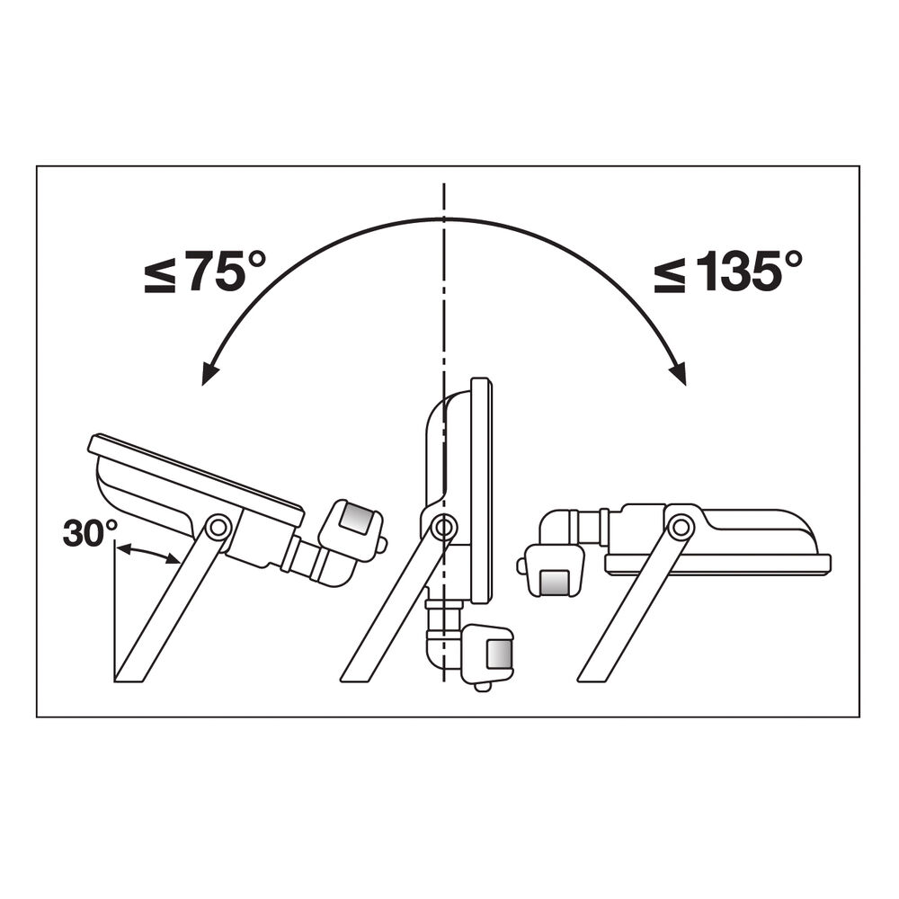 Auenstrahler, FLOODLIGHT SENSOR, LED/50W, mit IR-Sensor Bild 8