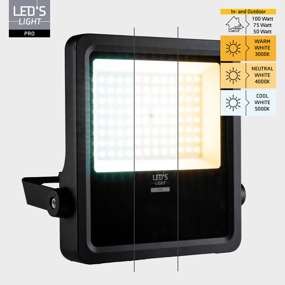 Auenstrahler, LED/50W - 200W, 3000/4000/5000K, seeklimabestndig  Bild 2