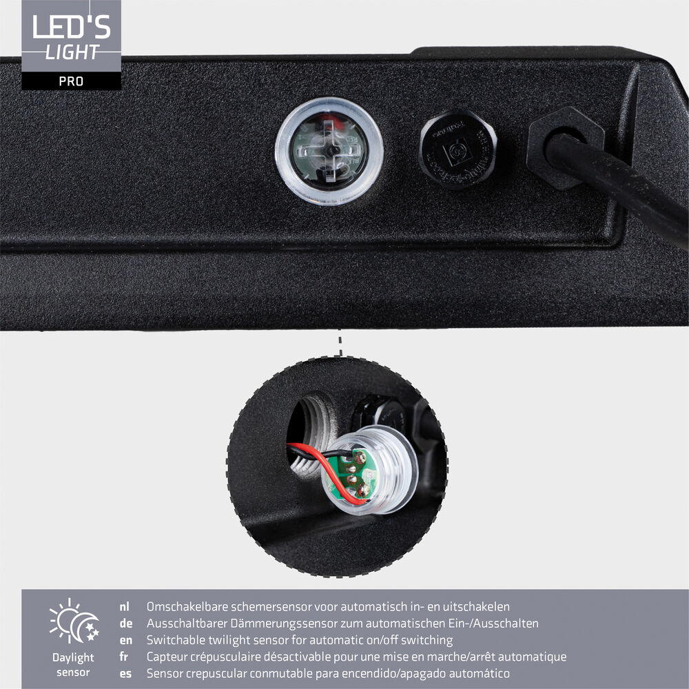 Auenstrahler, LED/50W - 200W, 4000K, mit Dmmerungssensor Bild 4