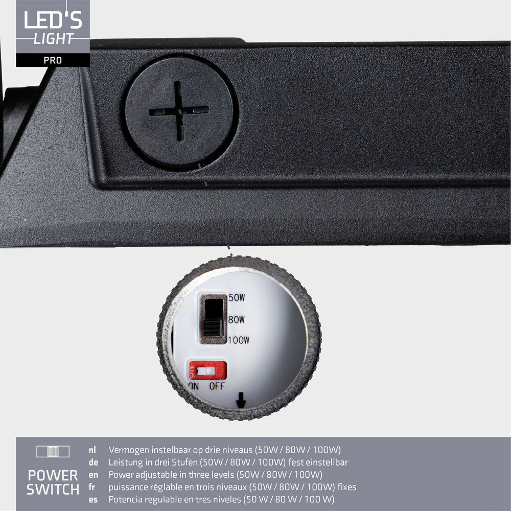 Auenstrahler, LED/50W - 200W, 4000K, mit Dmmerungssensor Bild 5