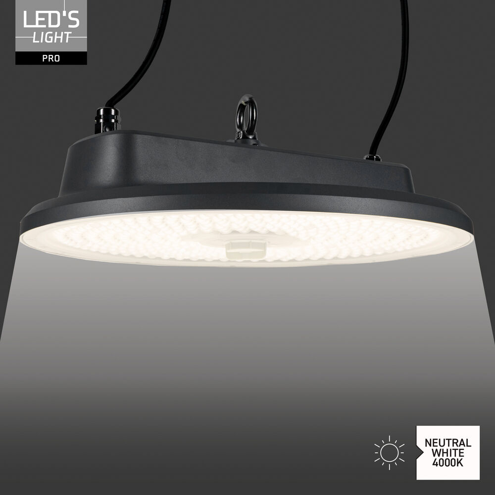 Hallentiefstrahler, LED/200W, 40.000 lm, 4000K, Zhagha kompatibel Bild 2