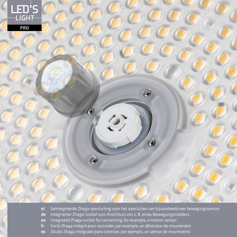 Hallentiefstrahler, LED/200W, 40.000 lm, 4000K, Zhagha kompatibel Bild 3