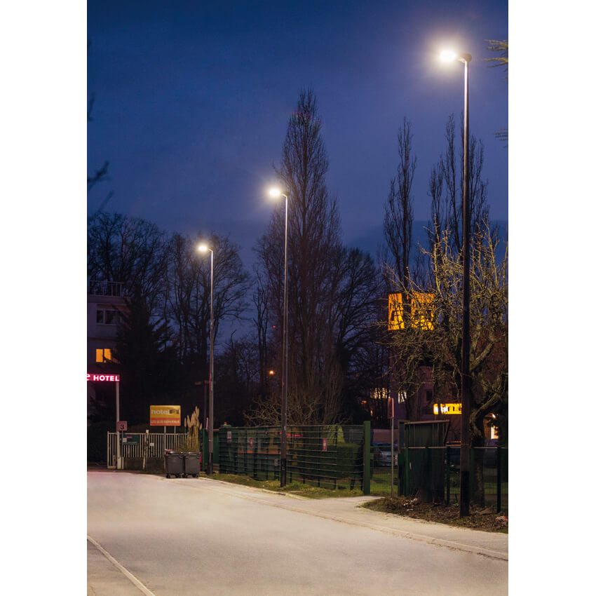 LED-Auslegerleuchte, Wege-Optik, breitstrahlend, 230V/99W Bild 2