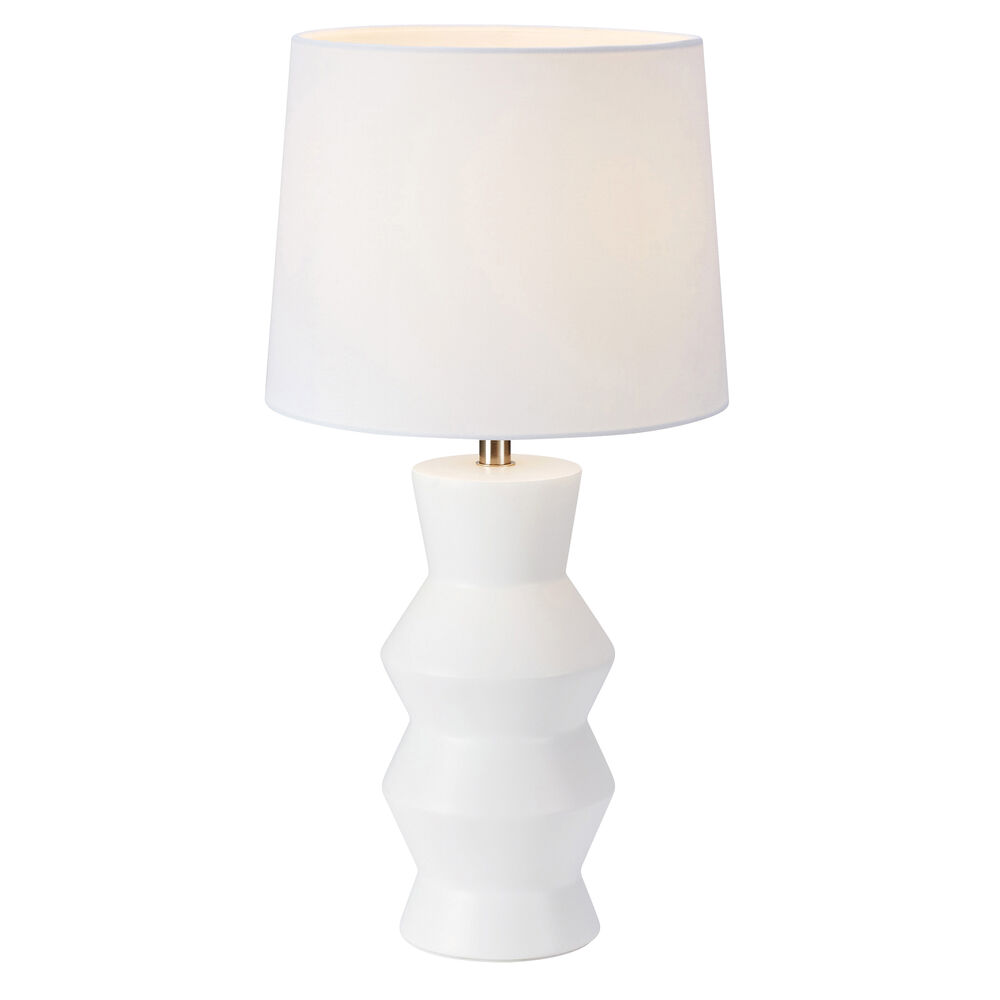 Tischleuchte, SIENNA, 1 x E27/40W, wei�