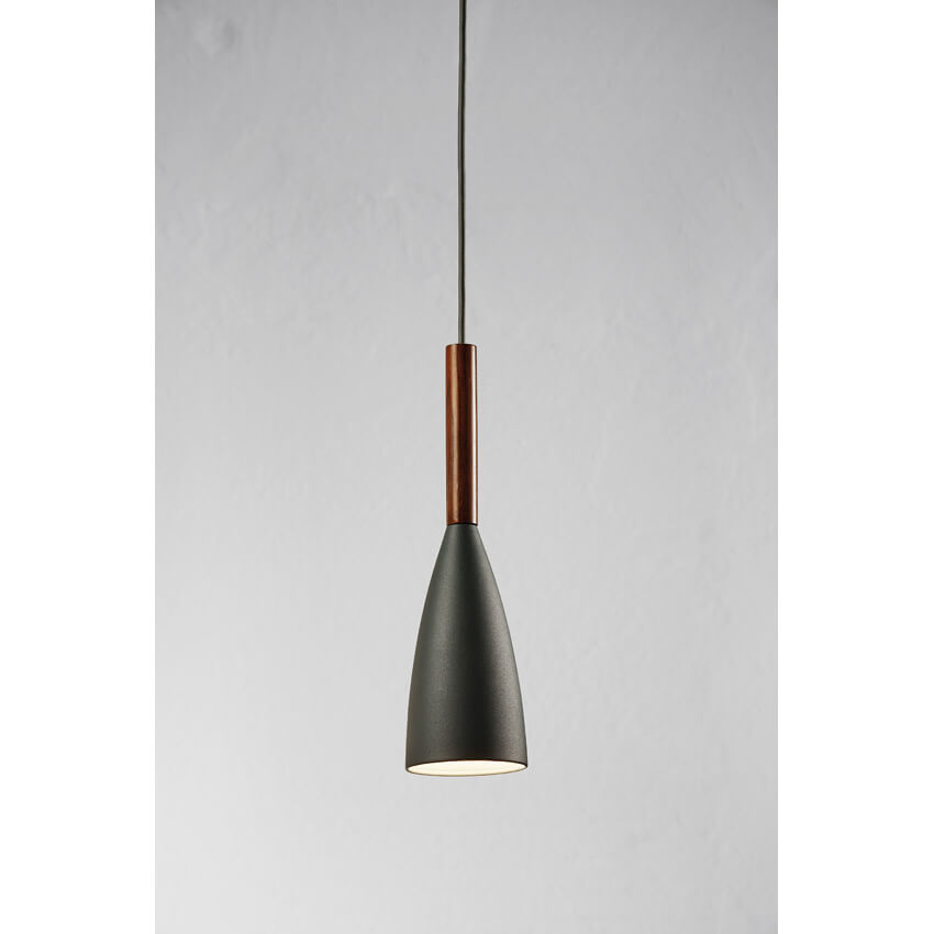 Pendelleuchte, PURE, 1 x E27/40W, grau Bild 2