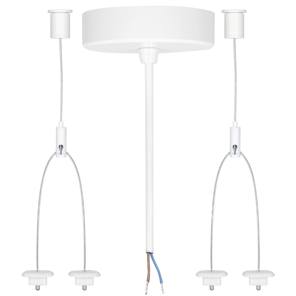 Seilaufh�ngung, f�r Aufbauleuchte PLANK