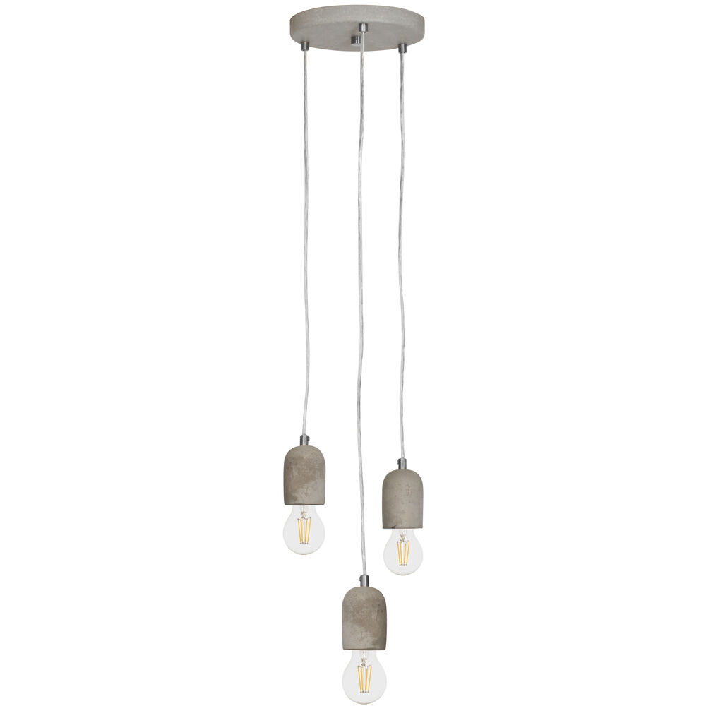 Pendelleuchte, SILVARES, 3 x E27/60W Bild 2