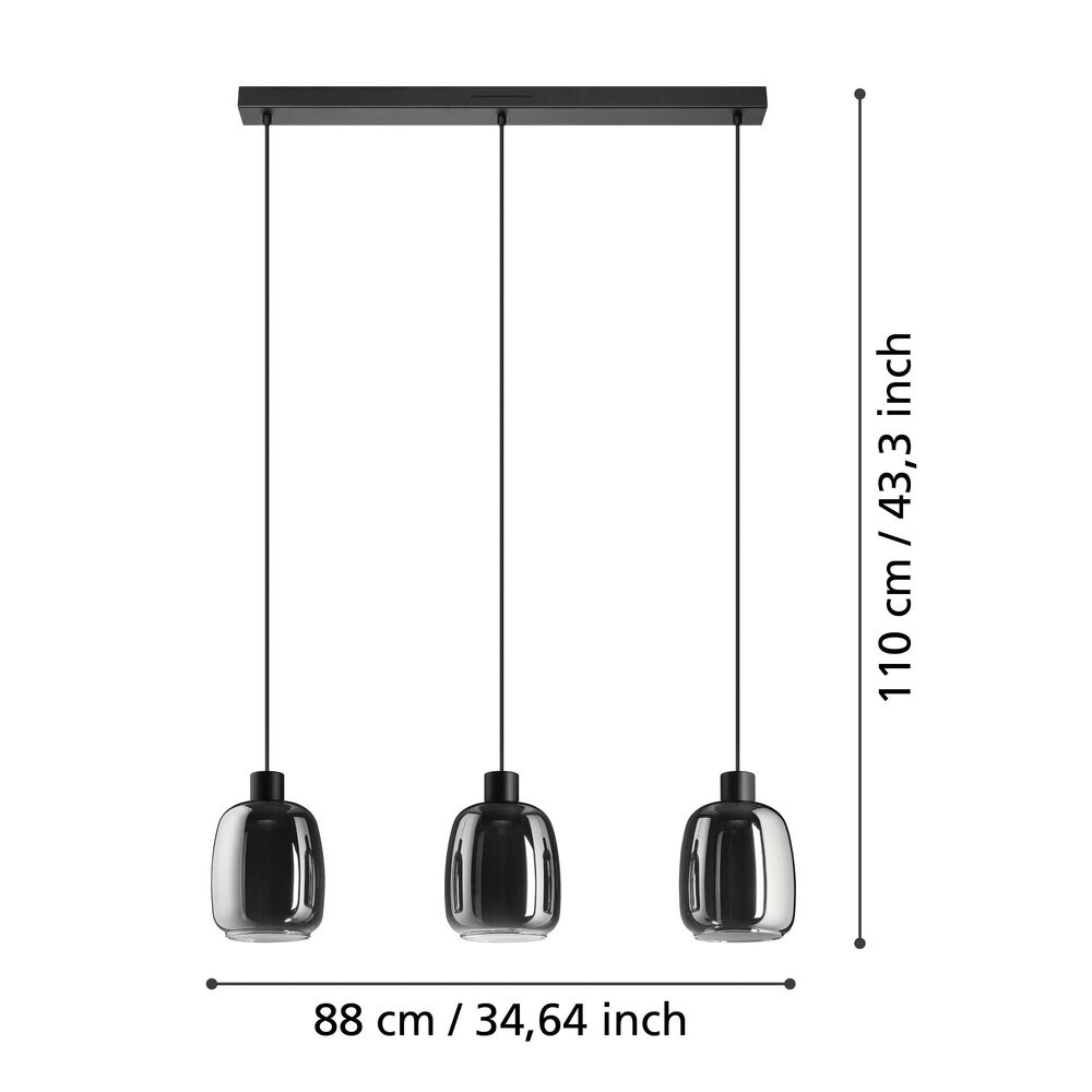Pendelleuchte, CONNECT-Z, MOLOCHIO-Z, 3 x LED/3,7W Bild 8