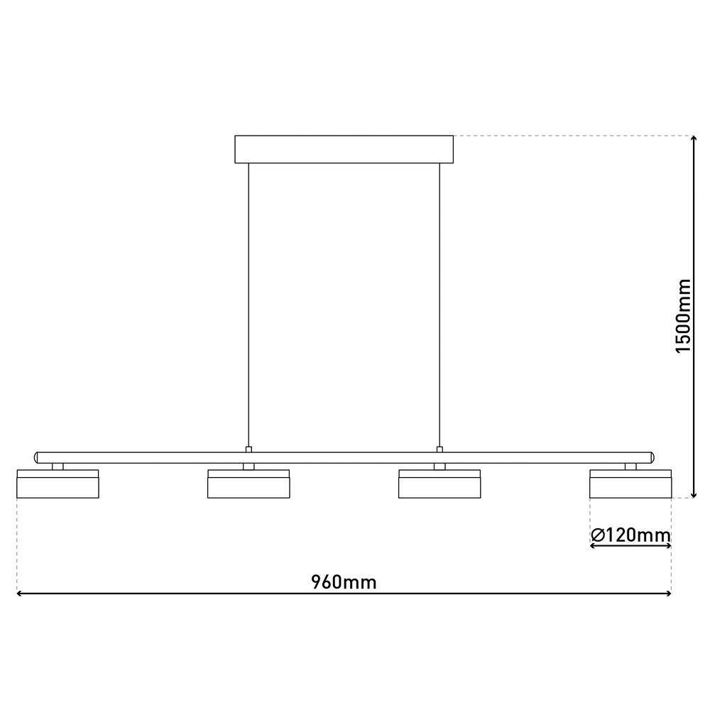 Pendelleuchte, CIMO, LED/23W Bild 4