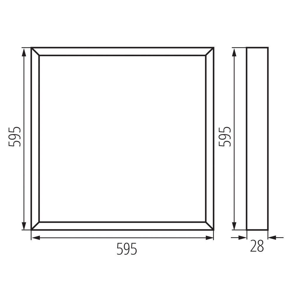 Einlegeleuchte, LED/32/36/40W, 3.710/4.040/3.910 lm, 3000/4000/6500K Bild 8