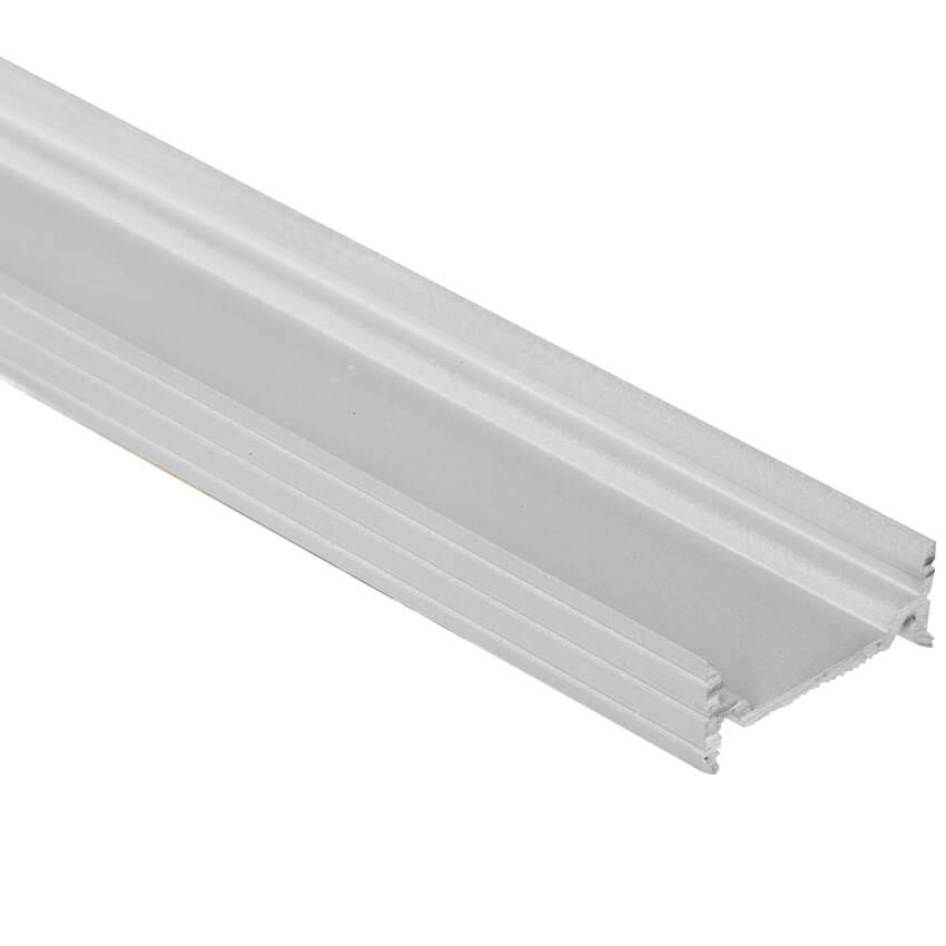 H-Profil aus Aluminium silber  eloxiert, fr LED-Strips  bis 12 mm, (max. 24W/m) Bild 2