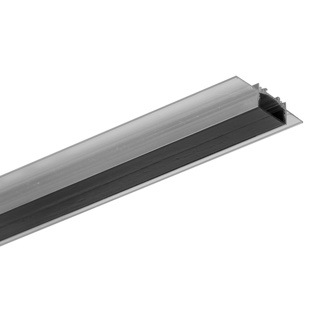 U-Profil aus Aluminium, zum  Einbau in Gipskartonplatten,  fr LED-Strips bis 17 mm,  B 37 mm, L 2000 Bild 3