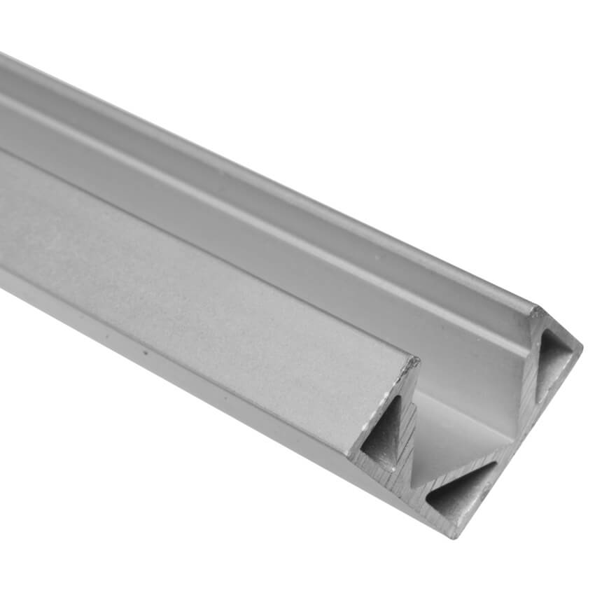 Eck-Profil aus Aluminium, PO23, für LED-Strips bis 11 mm, (max. 29W/m),  B 25, 66 mm, H 17, 51 mm, L 2000 Bild 2