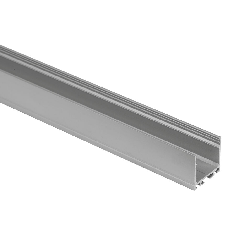 U-Profil aus Aluminium, PN6, für LED-Strips bis 24 mm, (max. 29W/m),  B 26,79 mm, H 26 mm, L 2.000 Bild 2