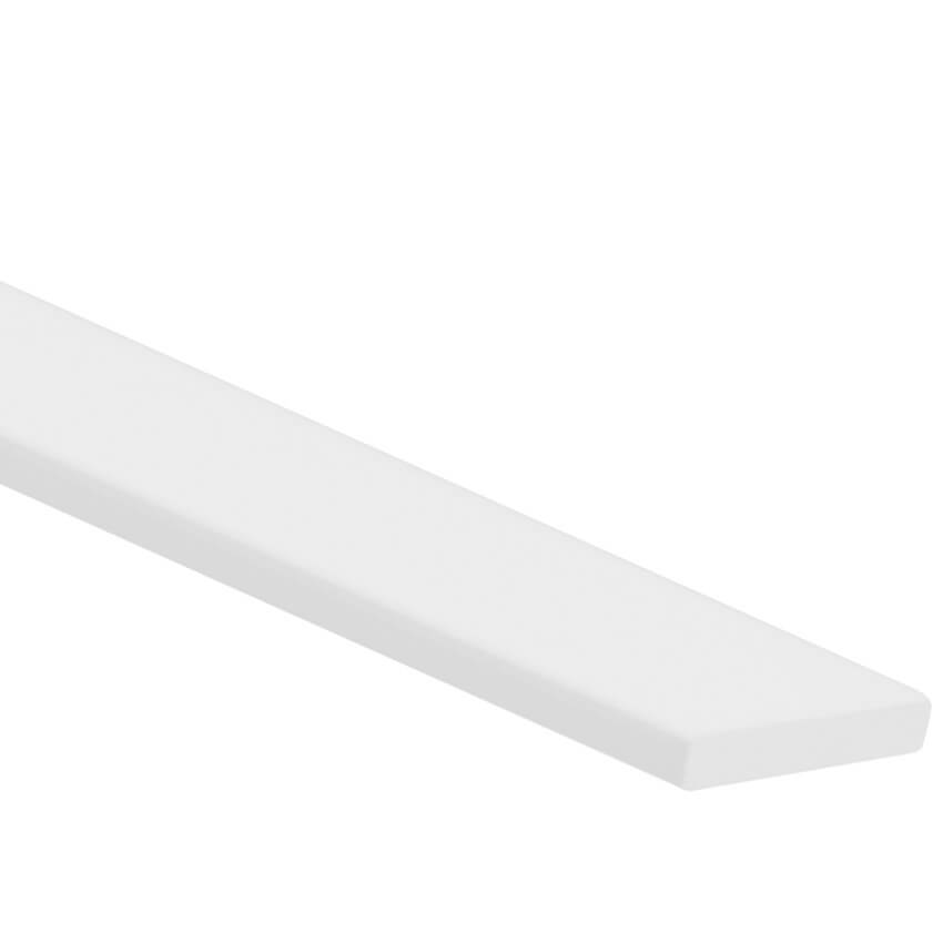 Flach-Profil aus Aluminium, PN33, für LED-Strips bis 10 mm (max. 14,4W/m), B 15,20, H 2, L 2.000