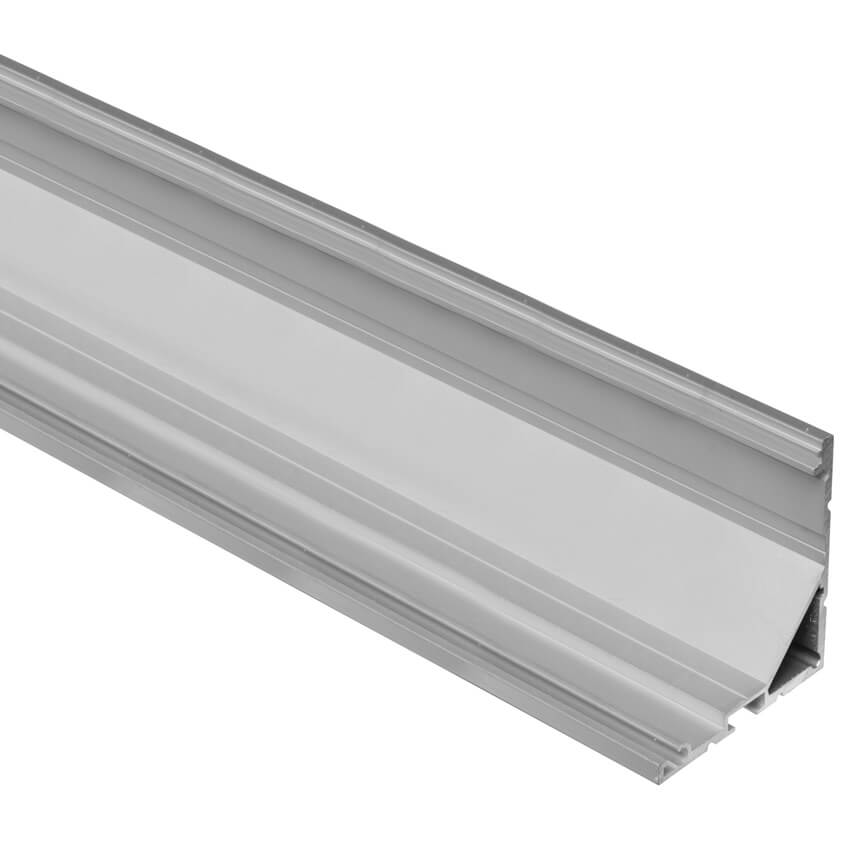 Eck-Profil aus Aluminium, PN19, für LED-Strips bis 20 mm, (max. 29W/m),  B 40,10 mm, H 40,10 mm, L 2000 Bild 2