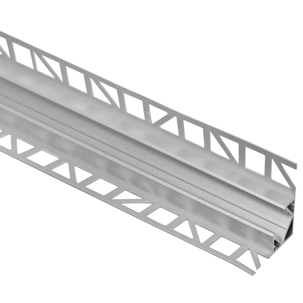 U-Profil aus Aluminium, FP8, mit Flgel, Inneneck-Profil, fr Strips bis B 12 mm, (max. 14,4W/m), B 14,6 mm, H 10 mm, L 2.000 Bild 2