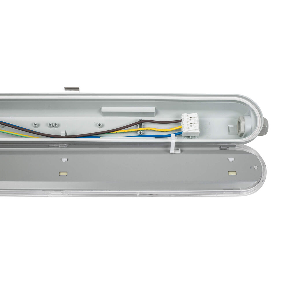 Feuchtraumwannenleuchte, LED, 4000K, mit PHILIPS-Multiwatt-Netzteil Bild 4